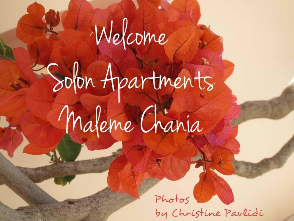 Solon Apartments Maleme Zewnętrze zdjęcie